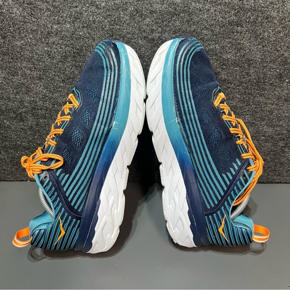 HOKA ONE ONE BONDI 6 BLACK IRIS / STORM BLUE RUNNING SHOES - Men’s Size 11.5 main image 5